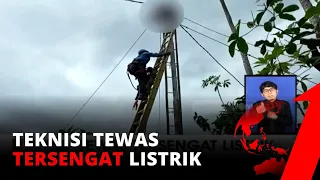 Nahas! Pekerja Instalasi Tewas Kesetrum di Atas Tiang Litstrik | tvOne