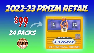 2022-23 Prizm Basketball Retail Box 🔥 24 Packs / Pink Pulsars