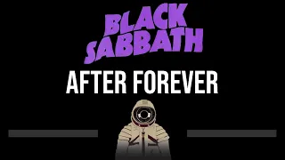 Black Sabbath • After Forever (CC) (Upgraded Video) 🎤 [Karaoke] [Instrumental Lyrics]