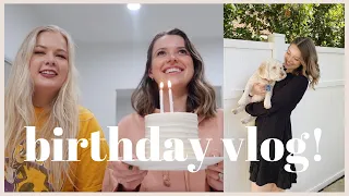 Spend my Birthday with Me! Shopping, Facial, Presents, Fancy Dinner, Friends | VLOG