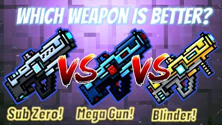 Pixel Gun 3D - SUB ZERO VS MEGA GUN VS BLINDER!
