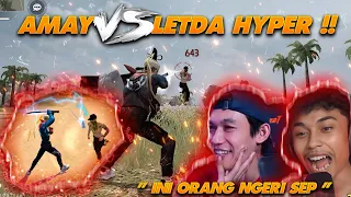 Lawan SEPUH FF🥶 Prank streaming Letda Hyper & Asep Rocky no setingan