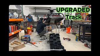 Skidoo GEN 5 track replacement. I switch out the track on my snowmobile.