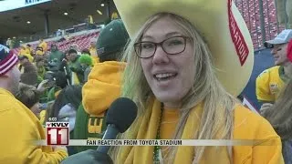 Fan Reaction From Toyota Stadium