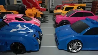 미니특공대X 자동차 로봇 변신 장난감 놀이 Miniforce X New & Old Car Robot Toys