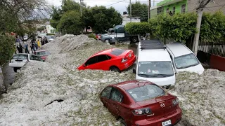 Chaos in Germany! Cars float, houses are washed away by stormy streams of water! Flooding in Hagen