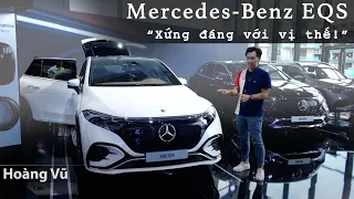 Thực tế Mercedes-Benz EQS SUV: Xứng đáng với vị thế! |XEHAY.VN|