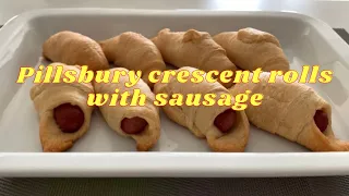 Pillsbury Crescent Rolls with Sausage | Luluun Seven