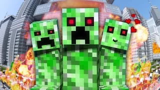 "CUTE CREEPER" - Minecraft Parody of PSY's Daddy (Music Video) 13+