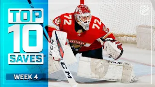 Top 10 Saves from Week 4 | 2021 NHL Season