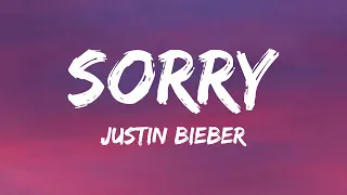 Justin Bieber - Sorry (Lyrics)