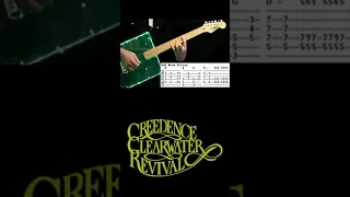 Creedence Clearwater Revival Bad Moon Rising Guitar Tab Cover