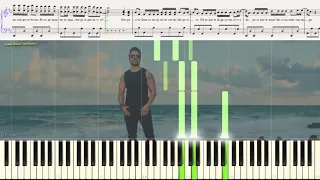 Despacito - Luis Fonsi ft.  Daddy Yankee (Ноты и Видеоурок для фортепиано) (piano cover)