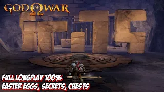 God of War 1 PS2 (PC) 100% Longplay All secrets, Chests + Easter Eggs | All enemies, all upgrades.