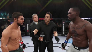Yair Rodriguez vs. Israel Adesanya (EA Sports UFC 3) - CPU vs. CPU - Crazy UFC 👊🤪