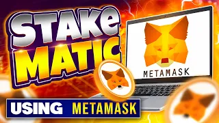 How to stake MATIC tokens using MetaMask Wallet