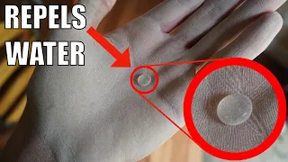 How To Make Your Hands Hydrophobic! (Water Repellent)