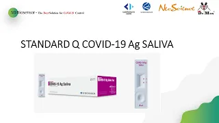 Self Test Covid 19 SD Biosensor STANDARD QCOVID-19 Ag Saliva