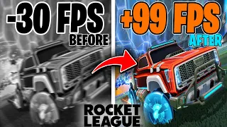 HOW TO GET More FPS on ROCKET LEAGUE Low End PC | Lag Fix | Windows 11