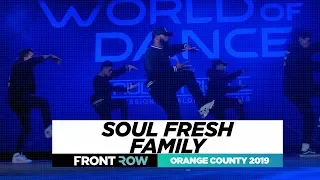 Ricky Cole & Soul Fresh Family | FRONTROW | World of Dance Orange County 2019 | #WODOC19