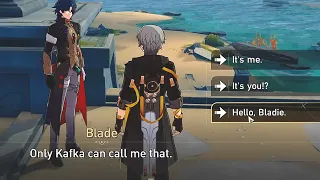 Blade when Trailblazer calls him Bladie | Honkai Star Rail 1.2