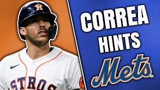 Carlos Correa Hints Mets as Potential Landing Spot? (New York Mets News/ Astros SS Eyeing NY)