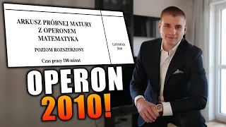 Matura Matematyka Rozszerzona OPERON 2010