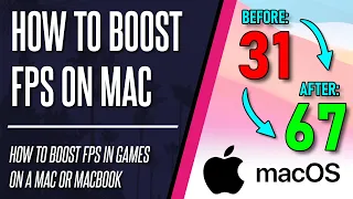 How to BOOST FPS & Game Performance on a Mac or MacBook