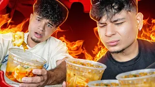 SPICY DUMPLING MUKBANG | JUICY STORY TIMES w/ REY