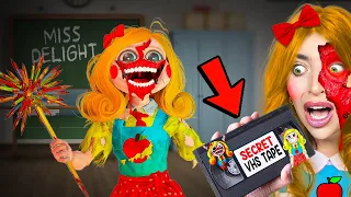 MISS DELIGHT is HIDING THIS!.. (Dark Origin Story POPPY PLAYTIME 3)