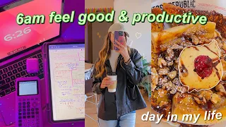 6AM feel good & productive day in my life ❀ my daily routine, school days, keeping happy