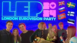 London Eurovision Party 2024 with Marcus & Martinus, Gåte, Windows95man and many more!!!