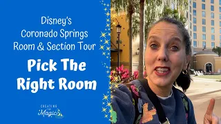 Disney's Coronado Springs Standard Room & Cabana Section Tour | Details To Request The Right Room