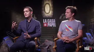 MONEY HEIST: Pedro Alonso & Rodrigo de la Serna | Netflix Interview