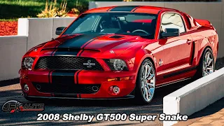 2008 Shelby GT500 Super Snake with 725 Horsepower - JFK Auto