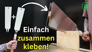 ZWEI SÄGESCHNITTE gleichzeitig: Ganz ehrlich, dieser JAPANSÄGEN TRICK ist... 🤫 | Jonas Winkler