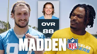 Chargers React To Their Madden 23 Ratings | LA Chargers