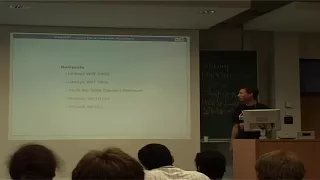 FreeWRT als Firmware für WLAN Router / VoIP mit Embedded Systemen (FrOSCon 2007)