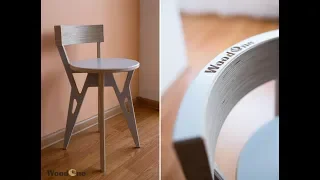 Современная табуретка из фанеры  /Modern stool made of plywood