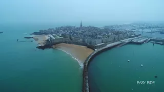 Neige à Saint-Malo- Easy ride opérateur drone en Bretagne