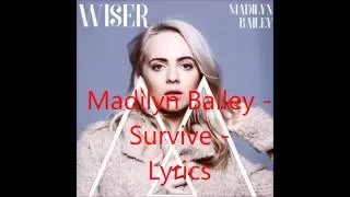 Survive - Madilyn Bailey - Lyrics