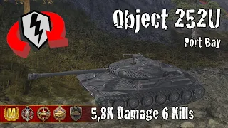 Object 252U  |  5,8K Damage 6 Kills  |  WoT Blitz Replays