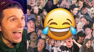 Paluten REAGIERT auf 50 YouTuber haben einen LACHFLASH!