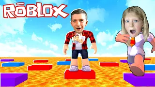 УГАДАЙ ЦВЕТ Или УПАДЕШЬ в ЛАВУ! Экстремальный Челлендж на Реакцию Roblox!