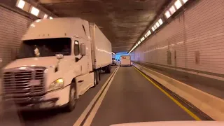 Pennsylvania Turnpike before the 1968 tunnel twinning— a modern “what was it like?”