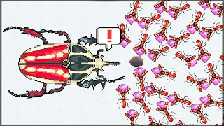 НОВОЕ СУЩЕСТВО ЖУК БРОНЗОВИК! НОВОЕ ОБНОВЛЕНИЕ НОСОРОГ БРОНЗОВИК - Pocket Ants: Симулятор Колонии
