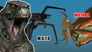 MUTO vs Mothra (Godzilla Reacts)