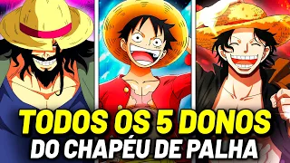 TODOS OS 5 DONOS DO CHAPÉU DE PALHA EM ONE PIECE!