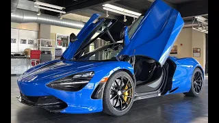 Замена масла на Макларен 720s  ---- McLaren 720S - Engine oil change