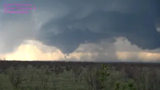 Multi-Vortex Tornadoes near the town of Forsan, between Big Spring and Sterling City Texas